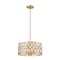 Z-Lite Dealey 5 Light Chandelier, Heirloom Brass & Clear 6010-20HB - alternate 2